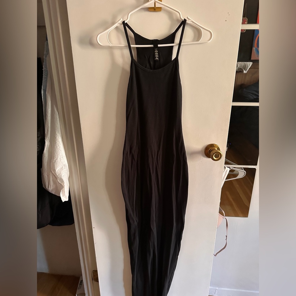 NWOT - Black Sleeveless Maxi Dress